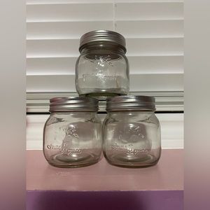 3-piece Brandnew Mason Jars